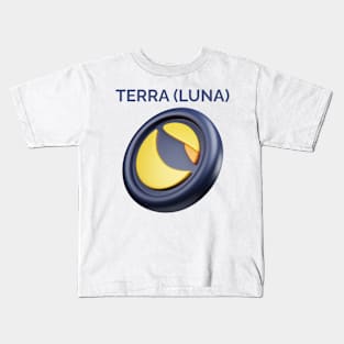 TERRA (LUNA) cryptocurrency Kids T-Shirt